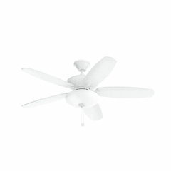 Kichler Renew 52" Select LED Ceiling Fan - Matte White - 330161MWH