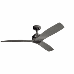 Kichler Ried 56" Ceiling Fan - Anvil Iron - 300356AVI