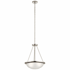 Kichler Ritson 3-LT Pendant - Brushed Nickel - 52393NI