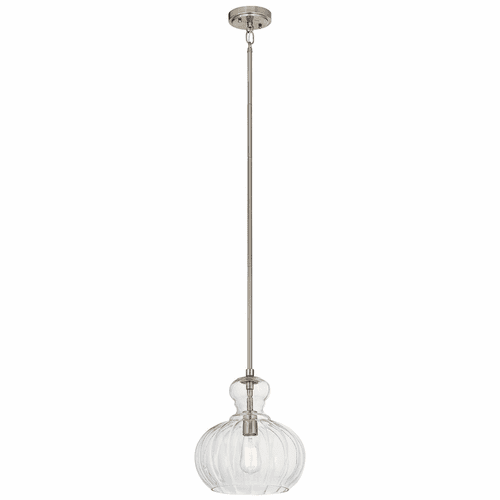 Kichler Riviera 1-LT Pendant - Brushed Nickel - 43955NI