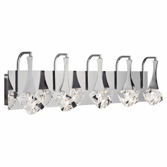 Kichler Rockne 5-LT LED Vanity Light - Chrome - 83777