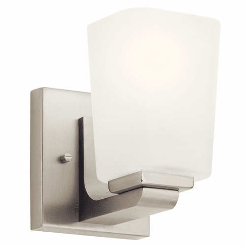 Kichler Roehm 1-LT Wall Sconce - Brushed Nickel - 55015NI