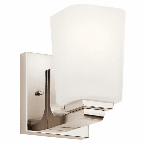 Kichler Roehm 1-LT Wall Sconce - Polished Nickel - 55015PN