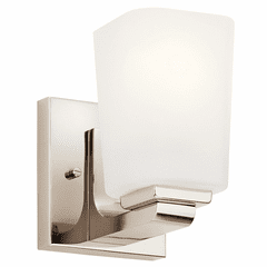 Kichler Roehm 1-LT Wall Sconce - Polished Nickel - 55015PN
