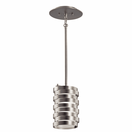 Kichler Roswell 1-LT Mini Pendant - Brushed Nickel - 43304NI