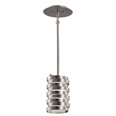 Kichler Roswell 1-LT Mini Pendant - Brushed Nickel - 43304NI Kichler Roswell 1-LT Mini Pendant - Brushed Nickel - 43304NI