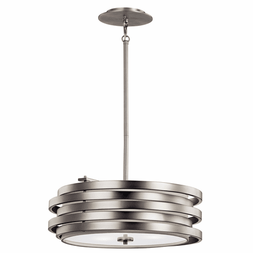 Kichler Roswell 3-LT Pendant - Brushed Nickel - 43301NI