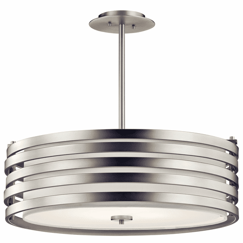 Kichler Roswell 4-LT Pendant - Brushed Nickel - 43390NI