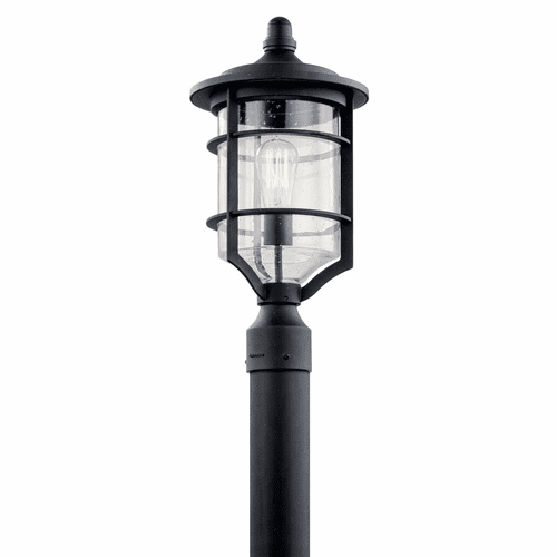 Kichler Royal Marine 1-LT Post Light - Distressed Black - 49129DBK