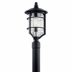 Kichler Royal Marine 1-LT Post Light - Distressed Black - 49129DBK