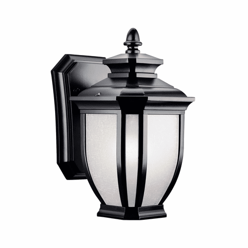 Kichler Salisbury 10.25" 1-LT Wall Light - Black - 9039BK