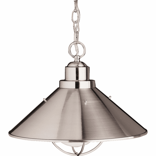 Kichler Seaside 16" 1-LT Pendant - Brushed Nickel - 2713NI