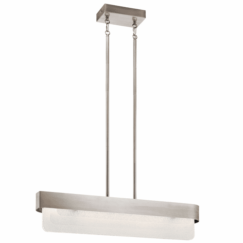 Kichler Serene LED Linear Chandelier - Classic Pewter - 44160CLPLED