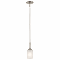 Kichler Shailene 1-LT Mini Pendant - Brushed Nickel - 43674NI