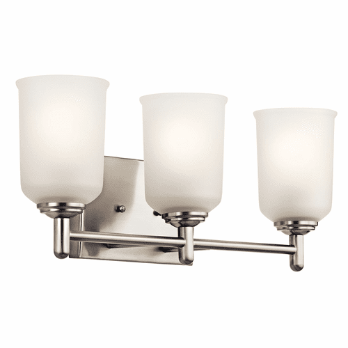 Kichler Shailene 3-LT Vanity Light - Brushed Nickel - 45574NI