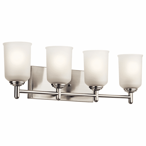 Kichler Shailene 4-LT Vanity Light - Brushed Nickel - 45575NI