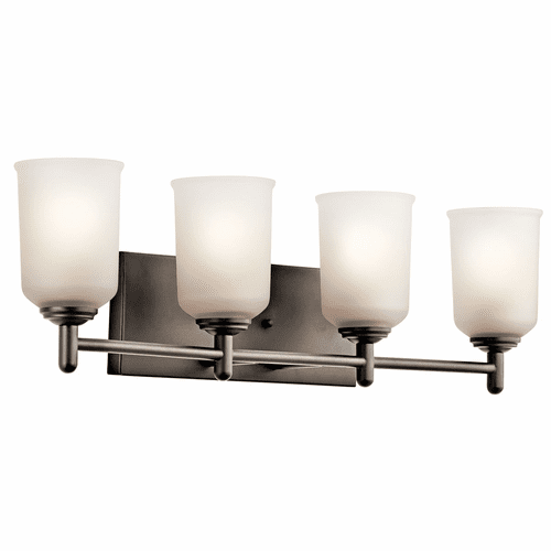 Kichler Shailene 4-LT Vanity Light - Olde Bronze - 45575OZ
