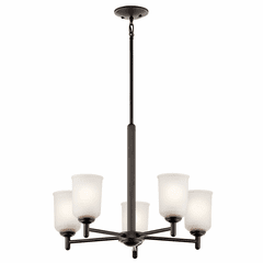 Kichler Shailene 5-LT Chandelier - Olde Bronze - 43671OZ
