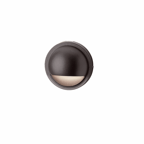 Kichler Six Groove 12V Half Moon Deck Light - Bronze - 15064AZT