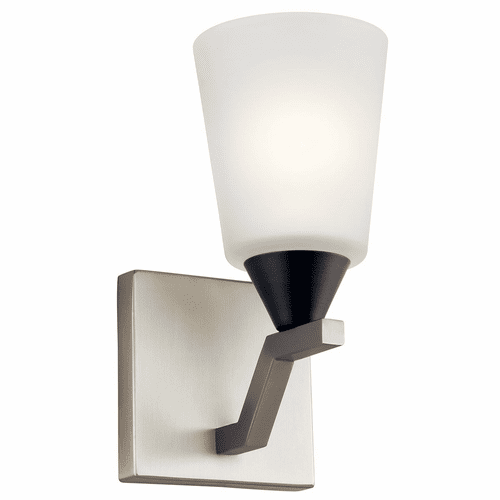 Kichler Skagos 1-LT Wall Sconce - Brushed Nickel - 52237NI