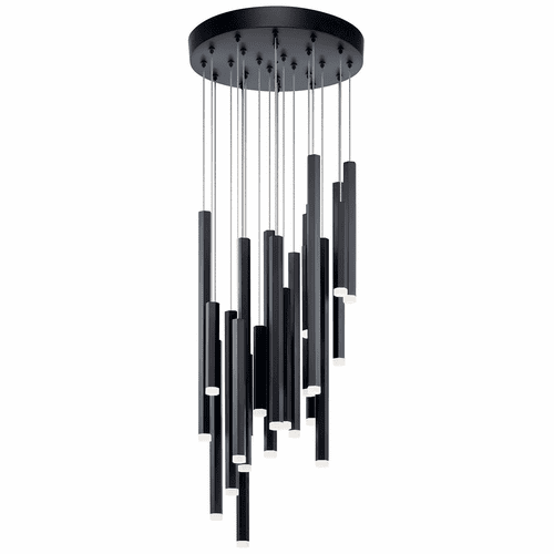 Kichler Soho 24-LT Pendant Cluster - Black - 84116