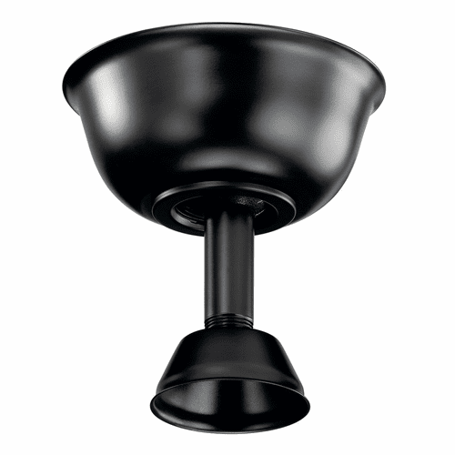 Kichler Sola Down Rod Hanger System - Satin Black - 337033SBK