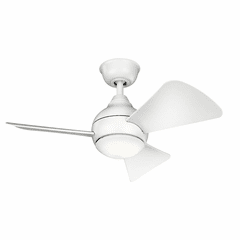 Kichler Sola Downrod Hanger System - Matte White - 337033MWH