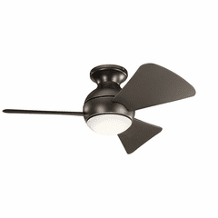 Kichler Sola LED 34" Ceiling Fan - Olde Bronze - 330150OZ