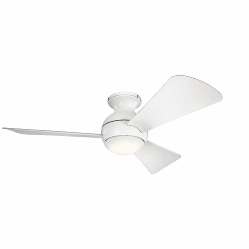 Kichler Sola LED 44" Ceiling Fan - Matte White - 330151MWH