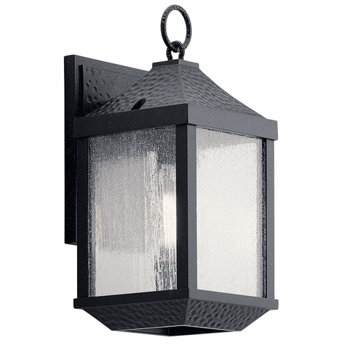 Kichler Springfield 13" 1-LT Wall Light - Distressed Black - 49984DBK