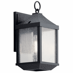 Kichler Springfield 13" 1-LT Wall Light - Distressed Black - 49984DBK