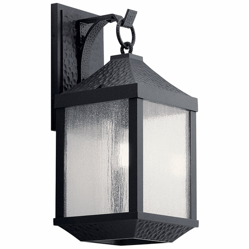 Kichler Springfield 22.25" 1-LT Wall Light - Distressed Black - 49986DBK