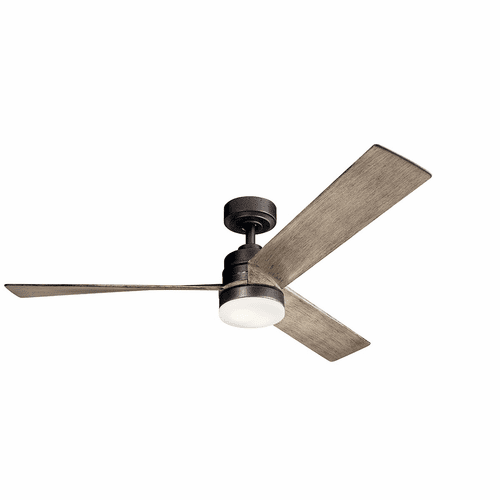 Kichler Spyn LED 52" Ceiling Fan - Anvil Iron - 300275AVI