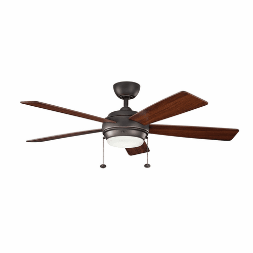 Kichler Starkk LED 52" Ceiling Fan - Olde Bronze - 330174OZ