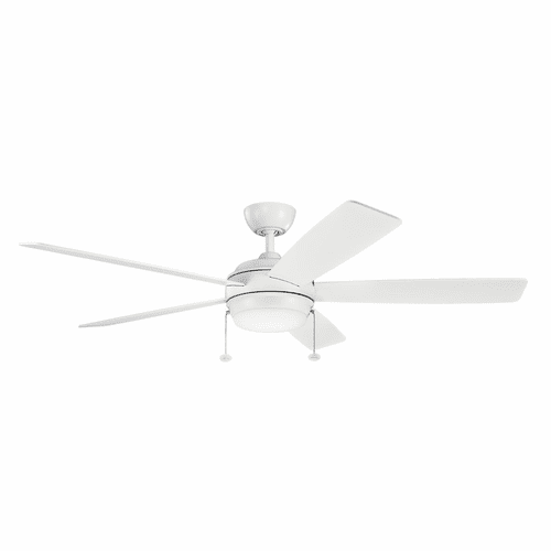 Kichler Starkk LED 60" Ceiling Fan - Matte White - 330180MWH