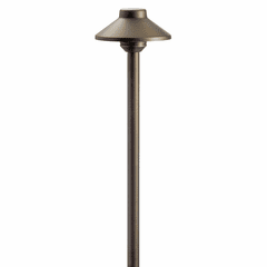 Kichler Stepped Dome Path - Brass - 15505CBR