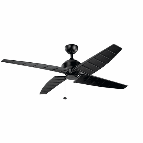 Kichler Surrey Climates 60" Ceiling Fan - Satin Black - 300250SBK