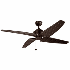 Kichler Surrey Climates 60" Ceiling Fan - Satin Natural Bronze - 300250SNB