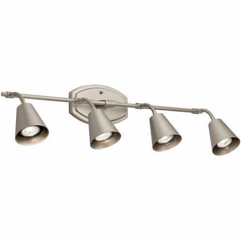 Kichler Sylvia 4-LT Rail Light - Satin Nickel - 52129SN