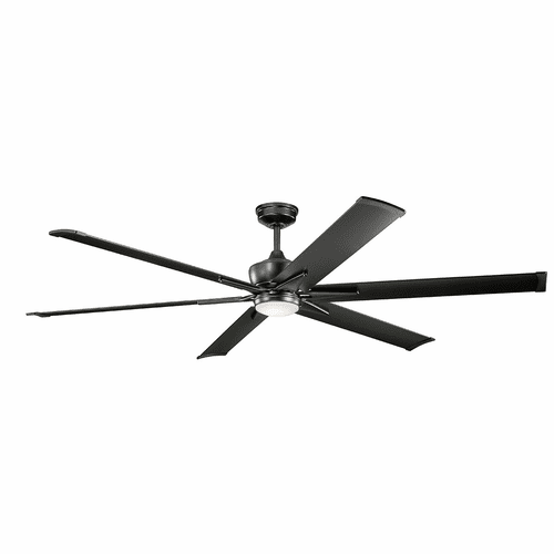 Kichler Szeplo Patio Szeplo II LED 80" Ceiling Fan - Satin Black - 300301SBK