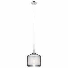 Kichler Tabot 1-LT Pendant - Chrome - 43354CH