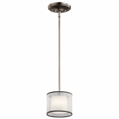 Kichler Tallie 1-LT Mini Pendant - Antique Pewter - 43152AP