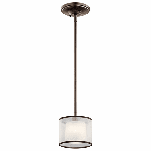 Kichler Tallie 1-LT Mini Pendant - Mission Bronze - 43152MIZ