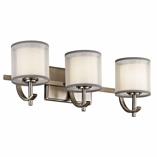 Kichler Tallie Vanity Light 3-LT - Antique Pewter - 45451AP