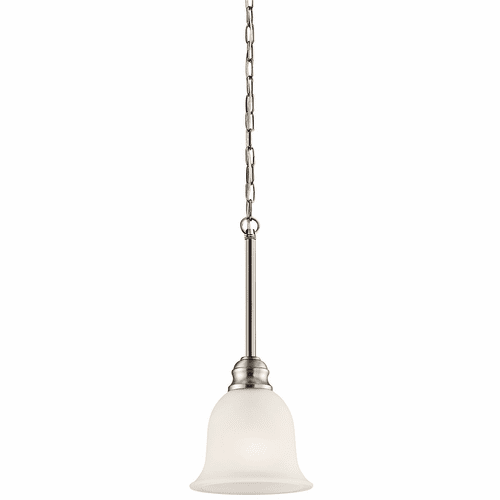 Kichler Tanglewood 6.25" 1-LT Mini Pendant & LED Bulb - Nickel - 42901NIL18