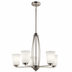 Kichler Tao 5-LT Chandelier - Brushed Nickel - 44051NI