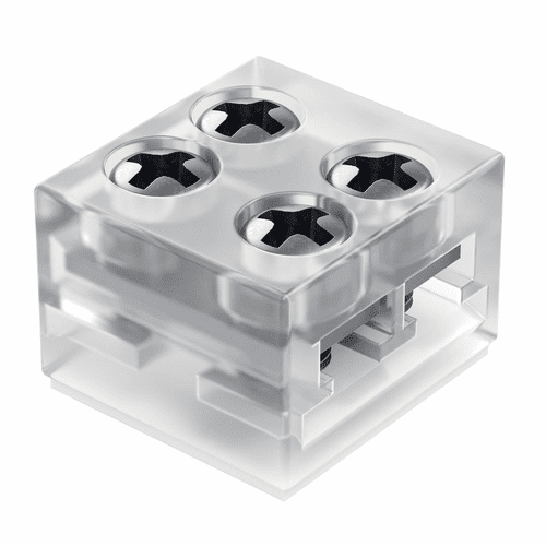Kichler Terminal Blocktape-To-Tape Connector - Clear - 1TBTT1CLR