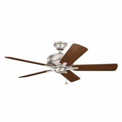 Kichler Terra 52" Ceiling Fan - Brushed Nickel - 330247NI Kichler Terra 52" Ceiling Fan - Brushed Nickel - 330247NI