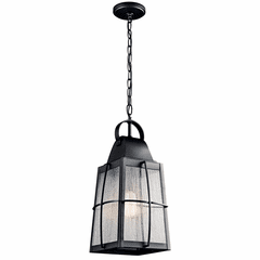 Kichler Tolerand 1-LT Pendant - Black - 49556BKT
