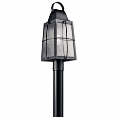 Kichler Tolerand 1-LT Post Light - Black - 49555BKT